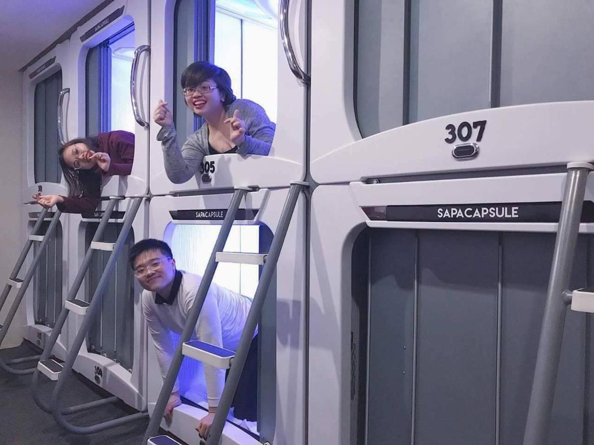 Sapa Capsule Hotel Екстериор снимка